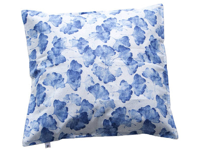 NATTFLYN Housse de coussin, motif floral/bleu, 50x50 cm (20x20