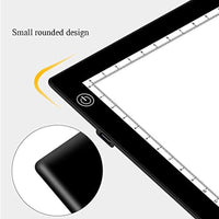 Sunxin - Caja de luz LED portátil tamaño A4, con alimentación USB, ideal para dibujar, dibujar, pintar - Arteztik