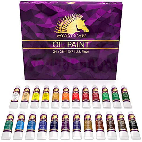 Van Gogh Pinturas al óleo - Juego de 6 colores, tubos de 0.7 fl oz