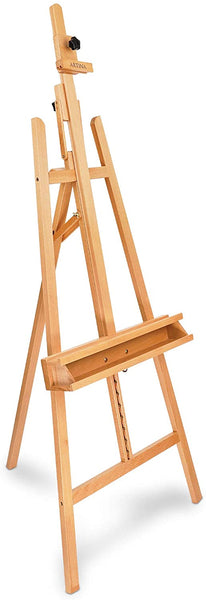 1 Caballete de pintura Soporte de mesa para fotos de madera natural  Caballete de pintura con marco A para estudiantes y artistas pintura (3.5 x  5.9