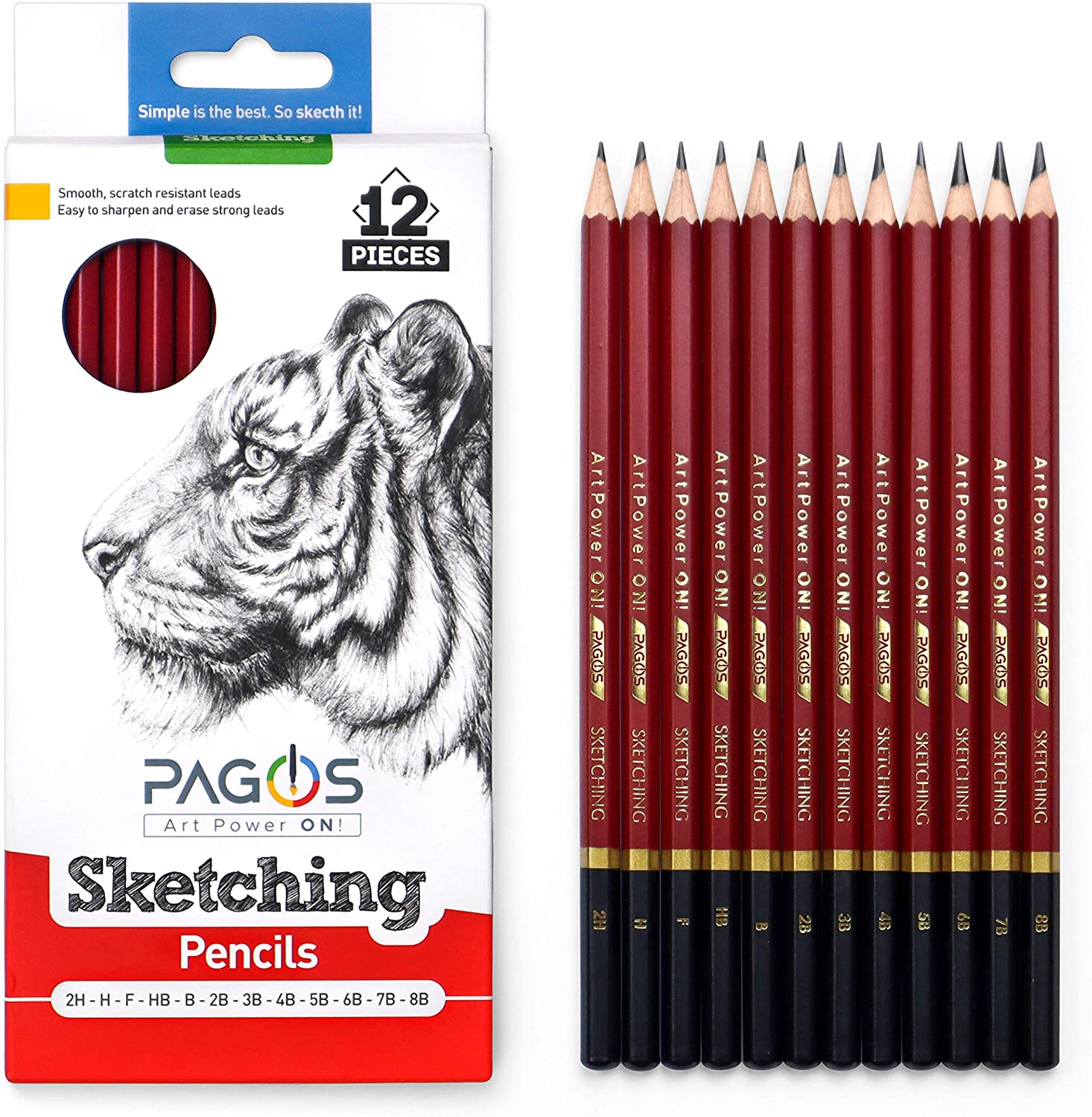 LAPICES DE DIBUJO PROFESIONALES STAEDTLER (4 PZS.)