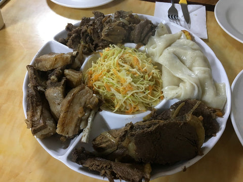 Lunch on Mongolia