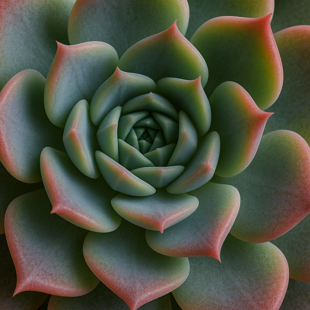 Close-up of succulent showing water-storing leaves and unique structure