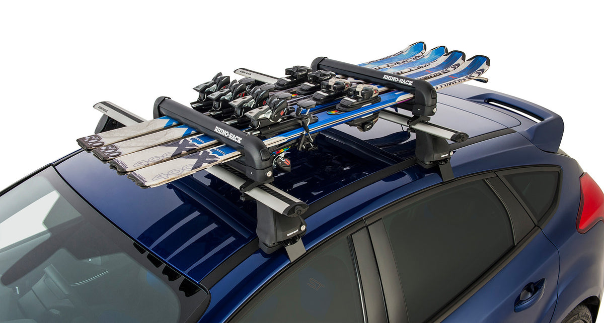 ski carrier rhino rack backbone tray