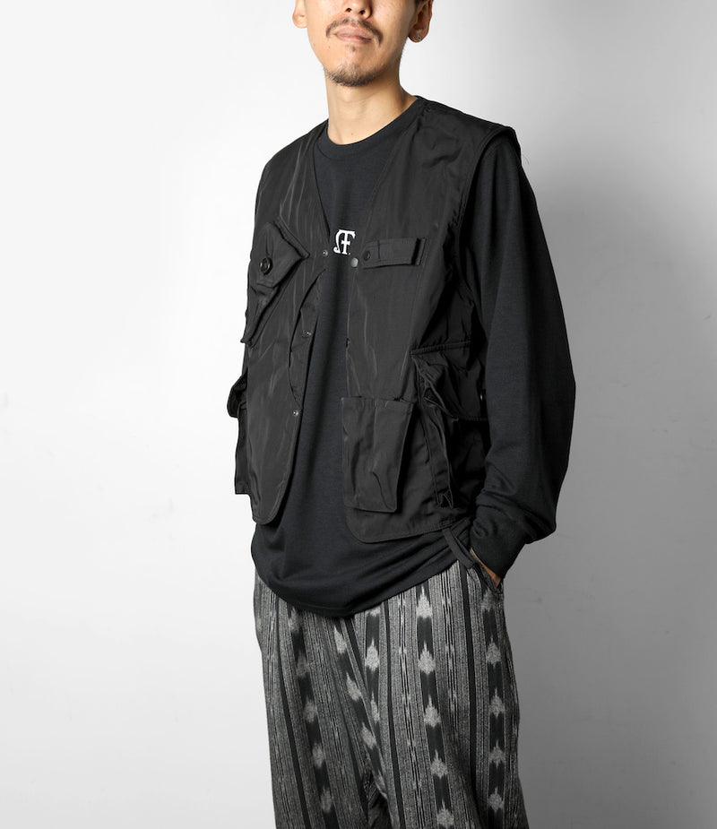 South2 West8 : Tenkara Vest Poly Gabardine - Black – Nepenthes London