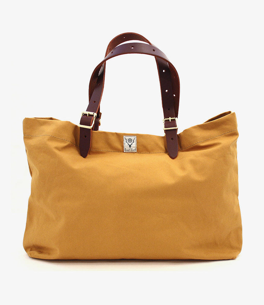 South2 West8 - Wax Cotton Bag - Tote | Nepenthes London