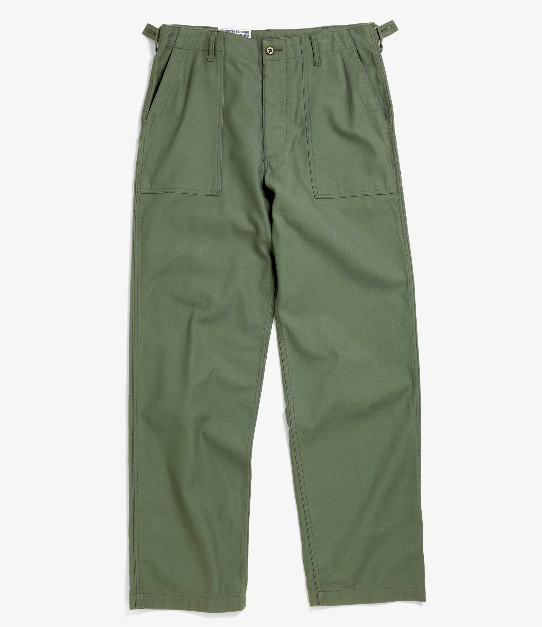 Engineered Garments Workaday Fatigue Pant Combo - Olive 