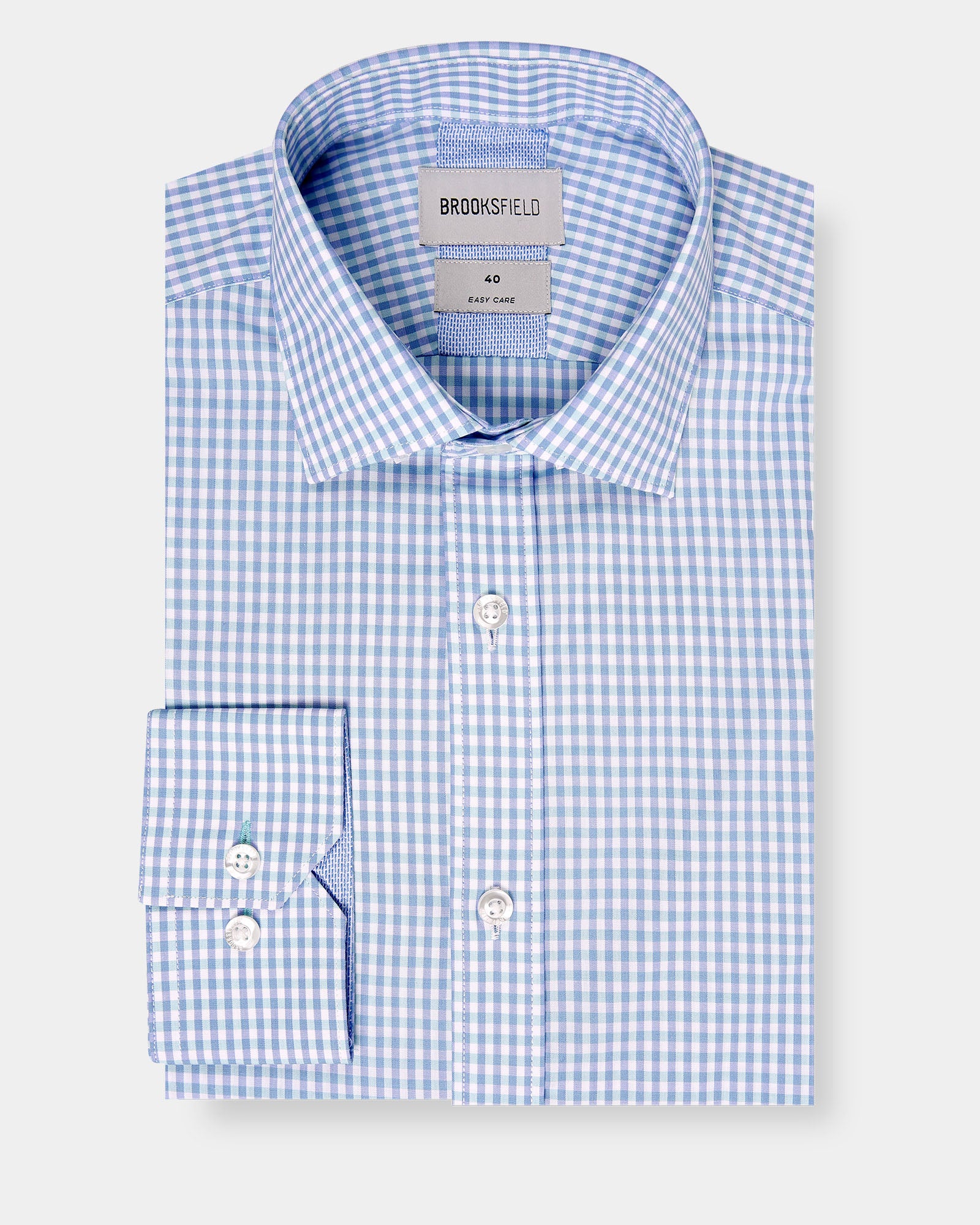 Check Reg Fit Business Shirt