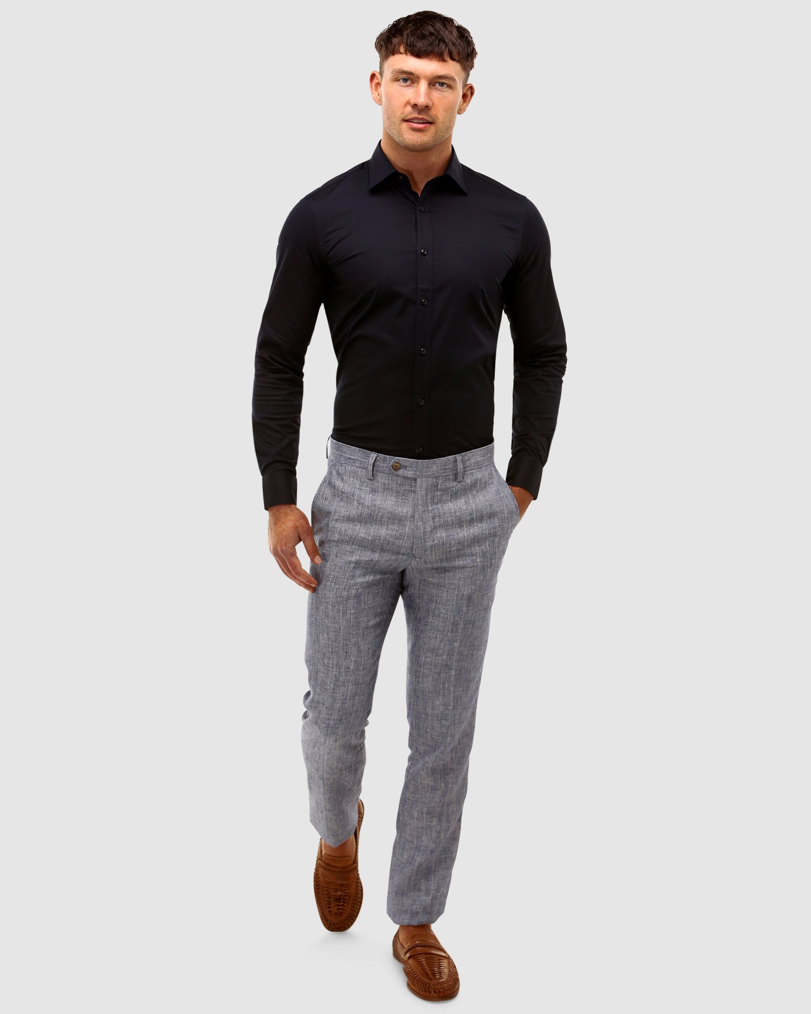 Performance Reg Fit Business Shirt