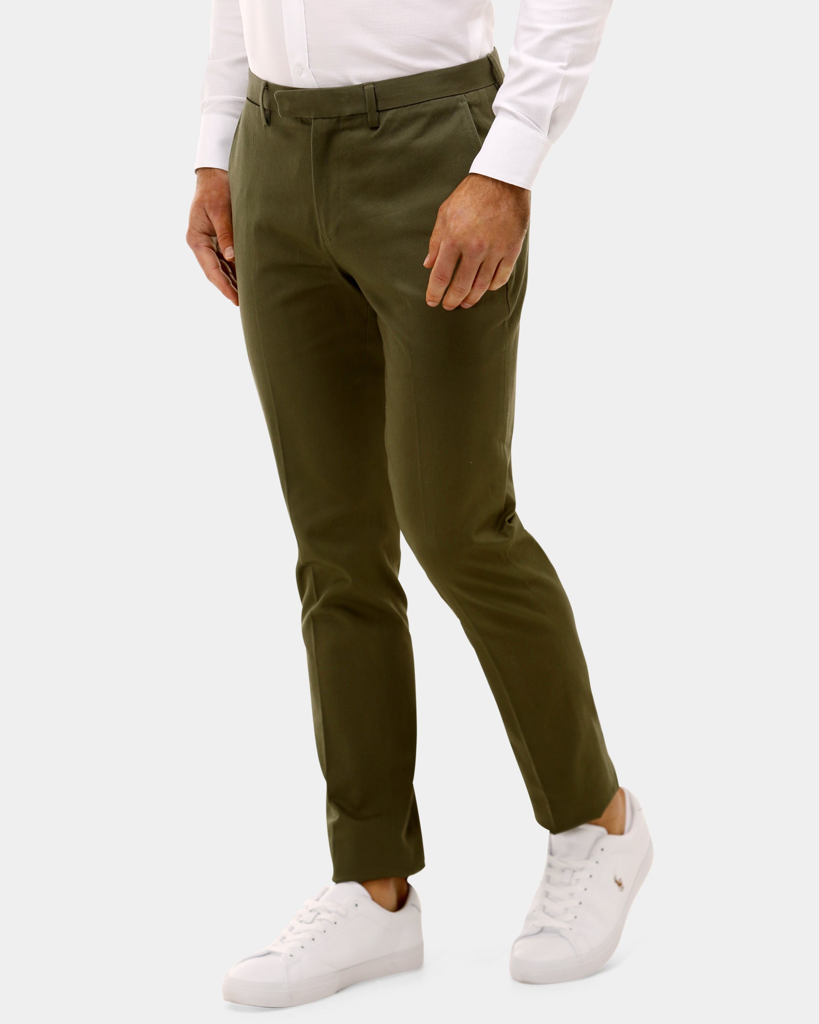 Cotton Stretch Tailored Chino