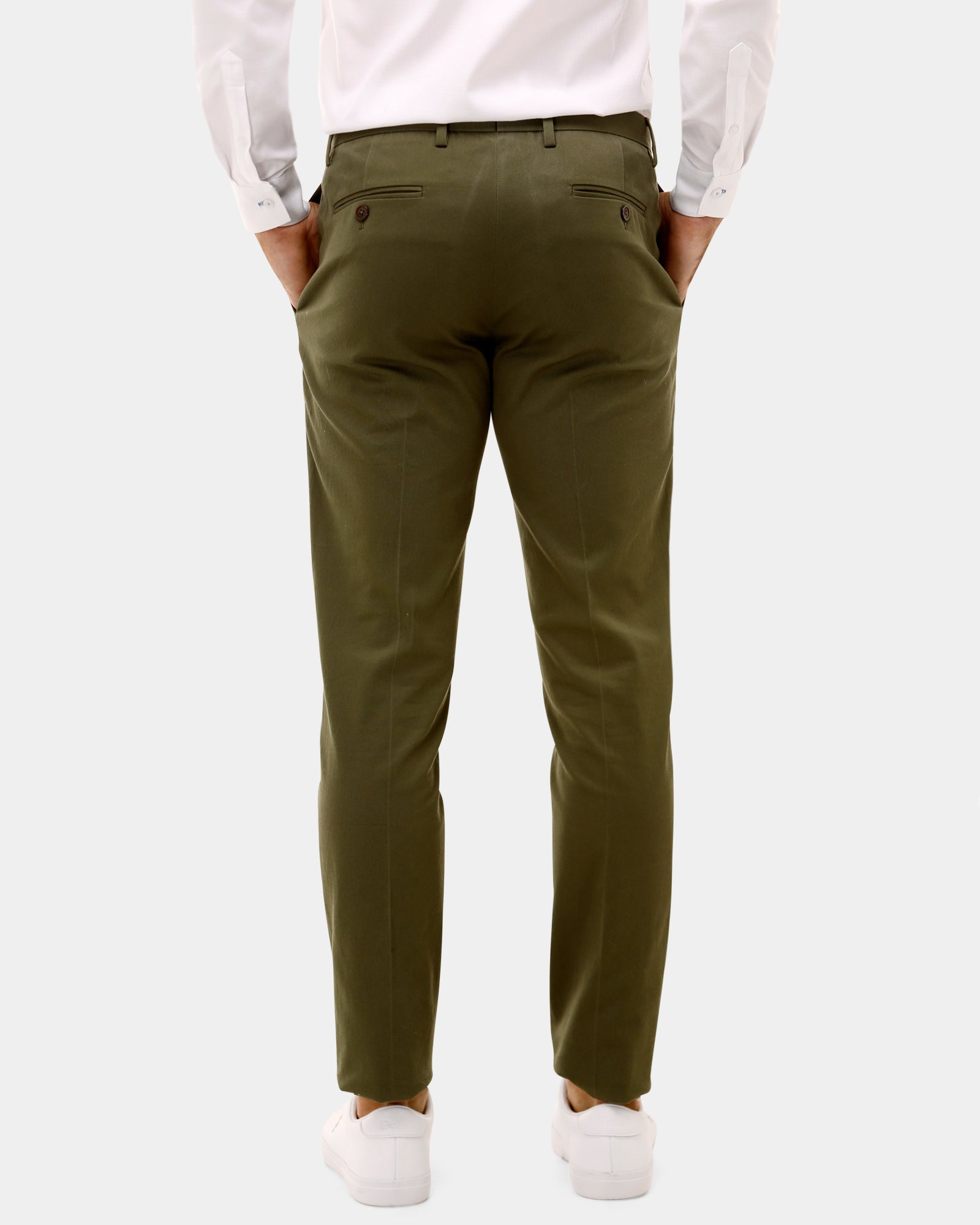 Cotton Stretch Tailored Chino