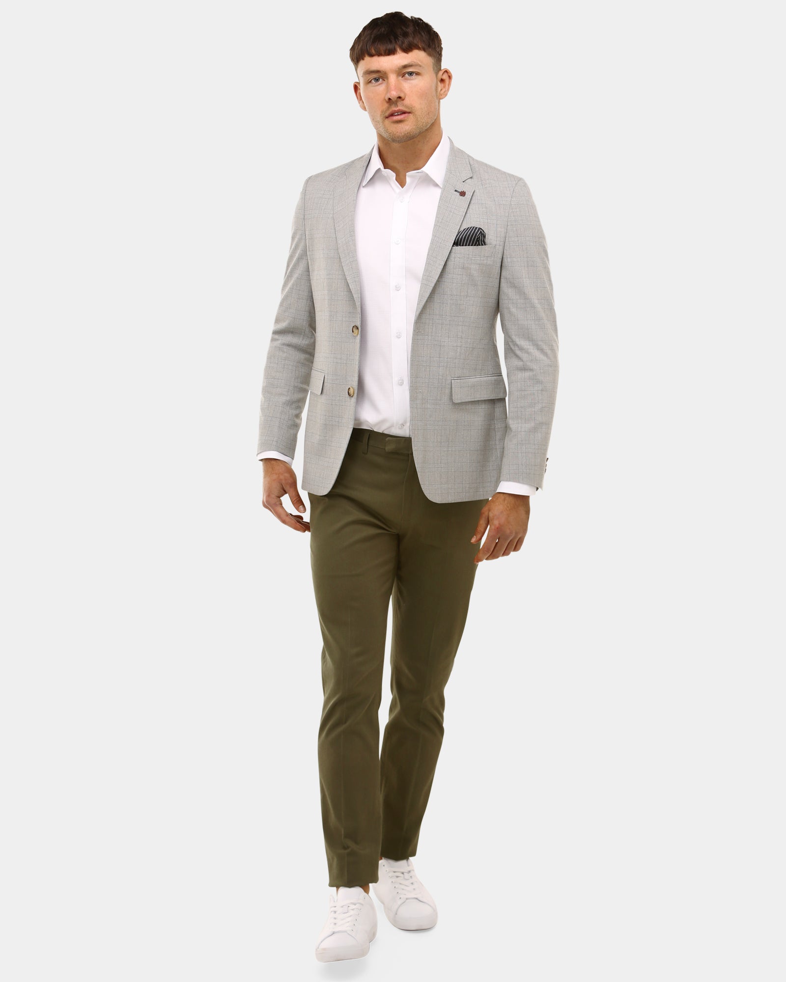 Cotton Stretch Tailored Chino