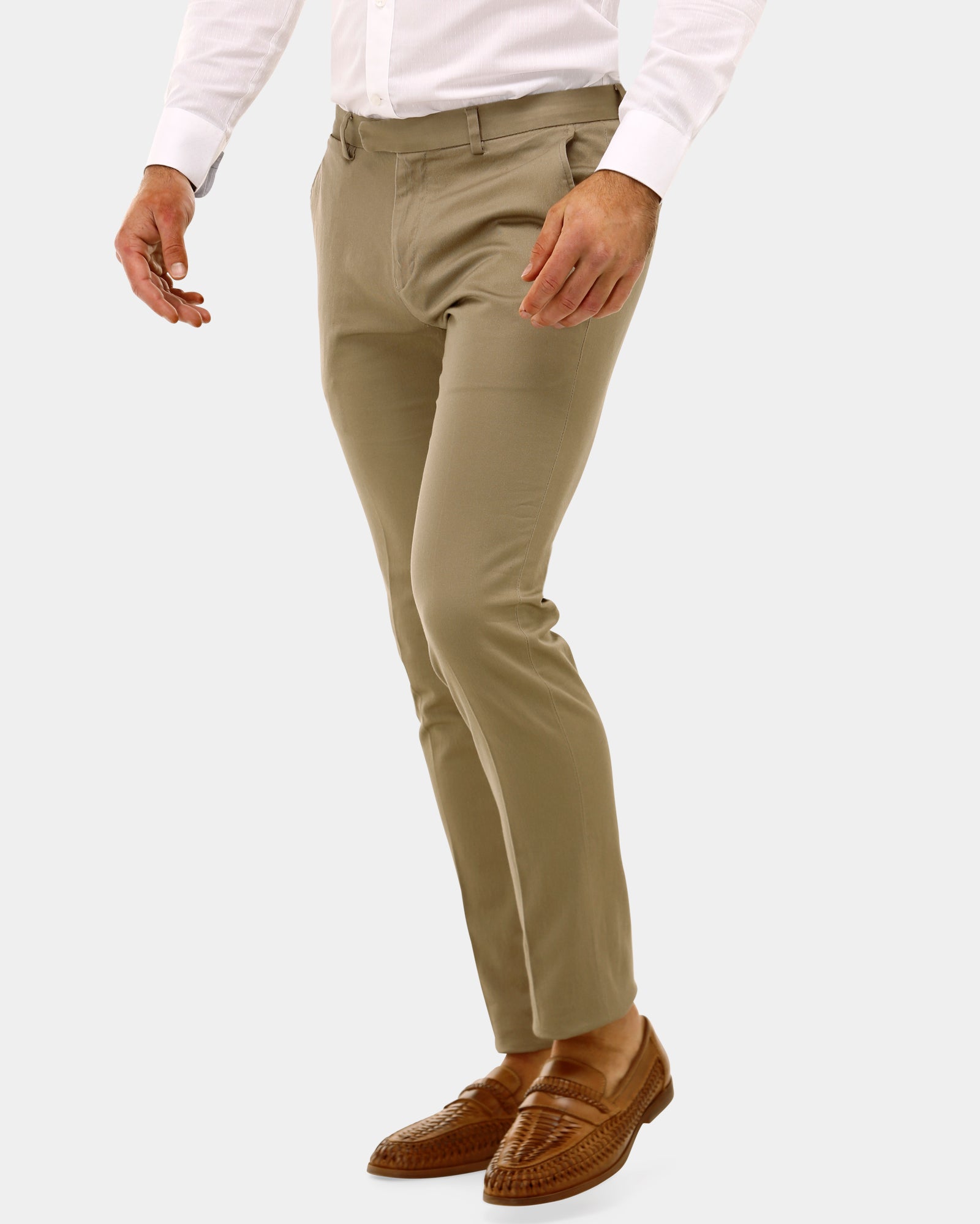 Cotton Stretch Tailored Chino