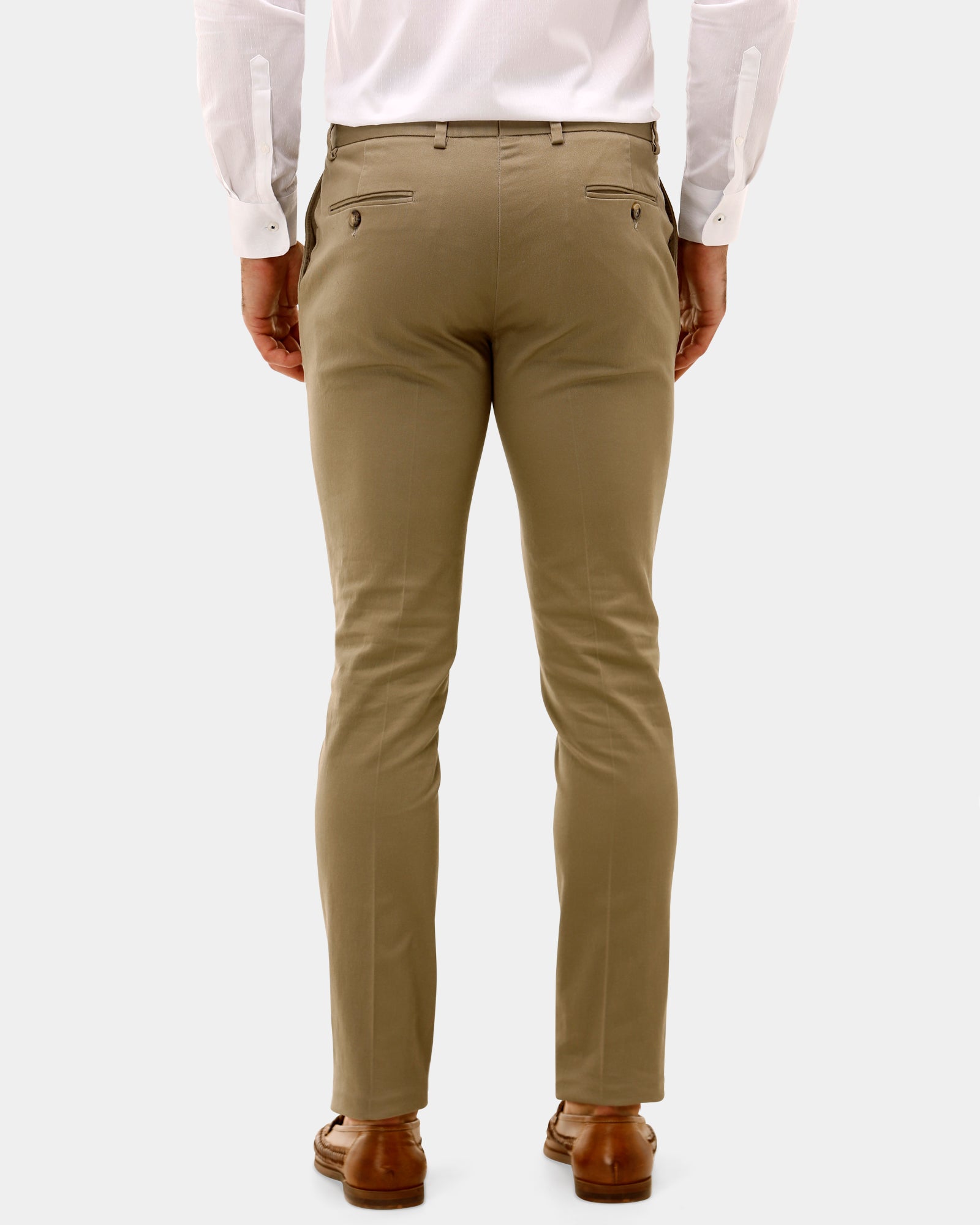 Cotton Stretch Tailored Chino