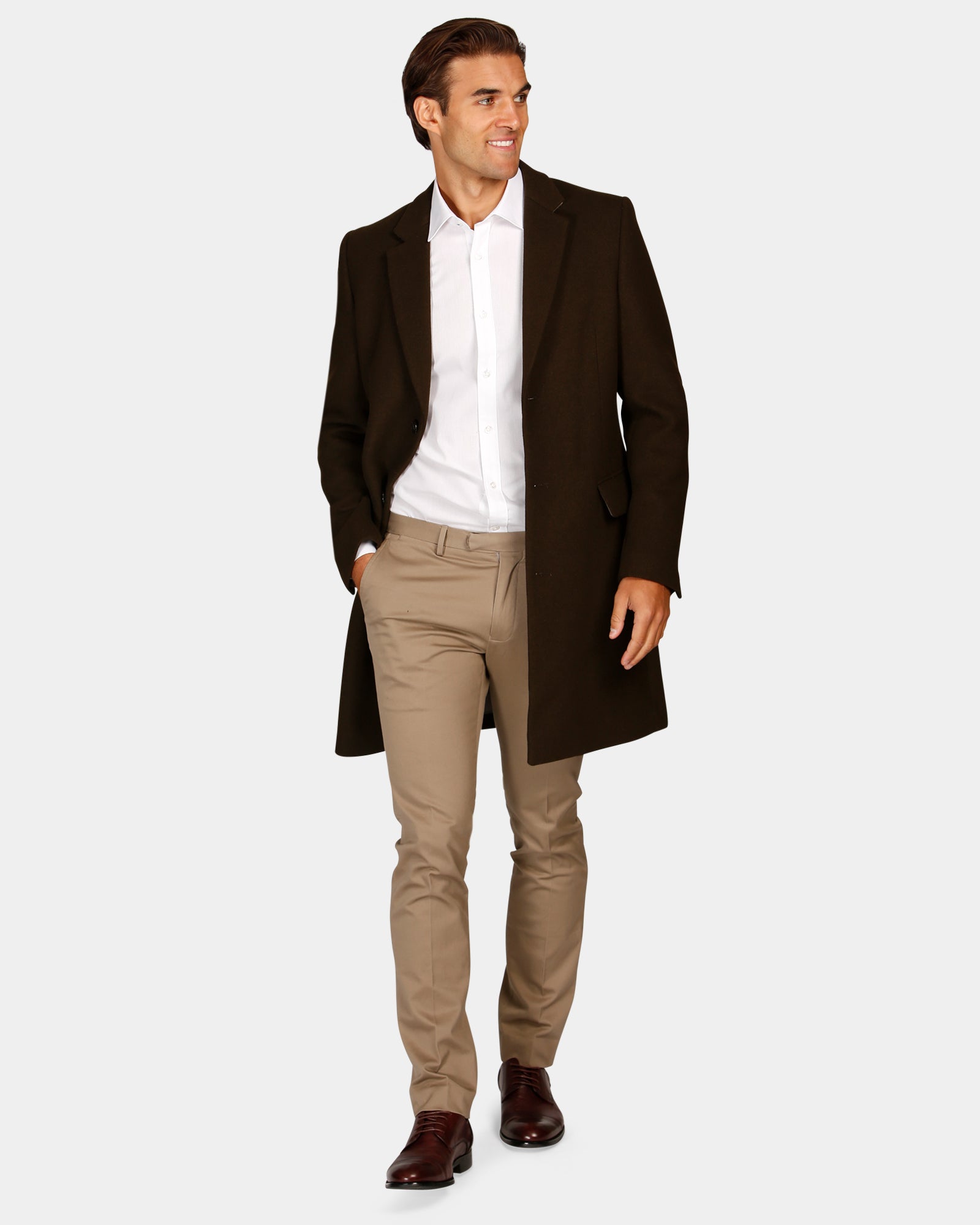 Wool Blend Overcoat