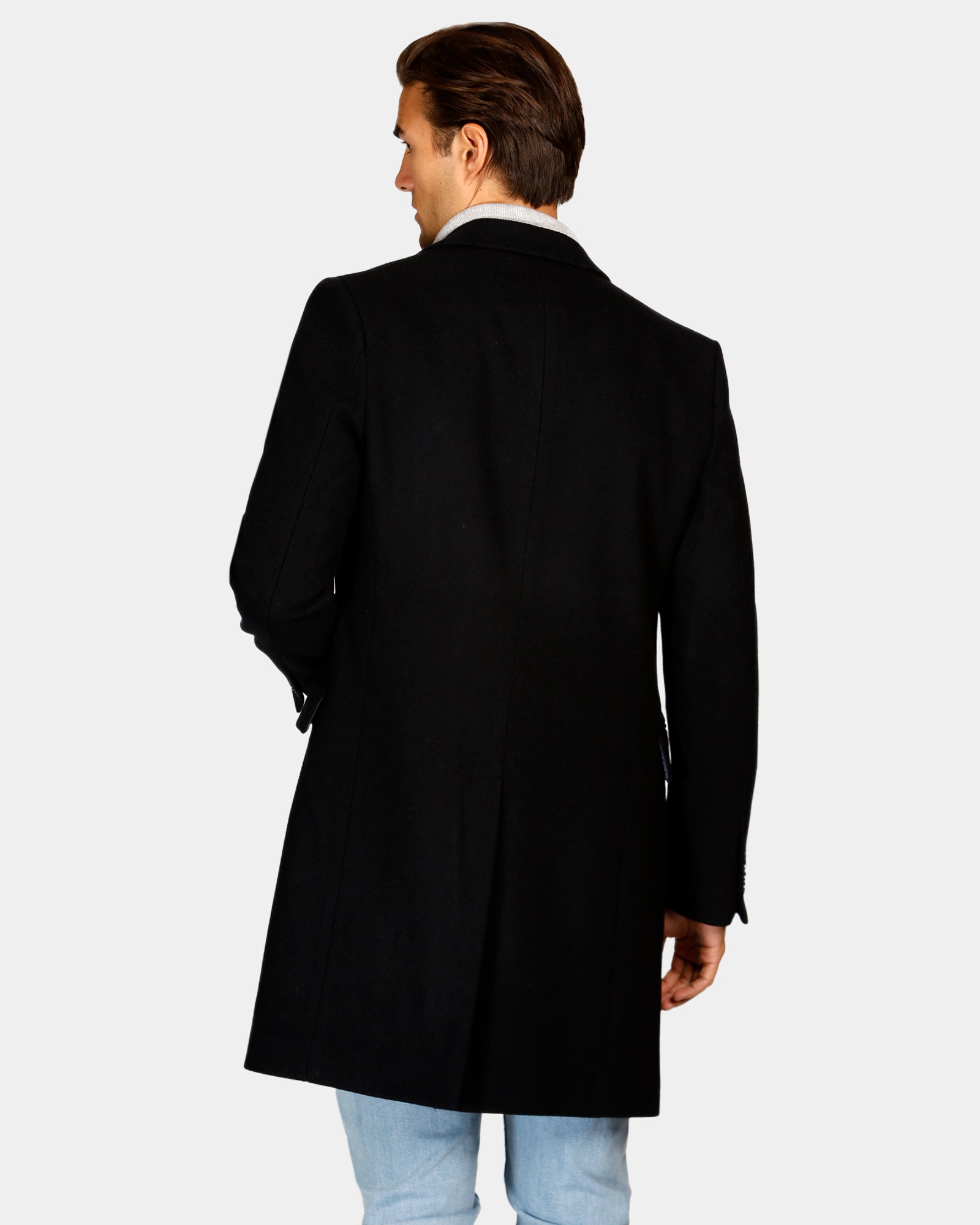 Wool Blend Overcoat