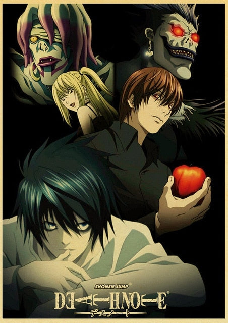 Death Note Poster for Wall Decoration – BAIDAY