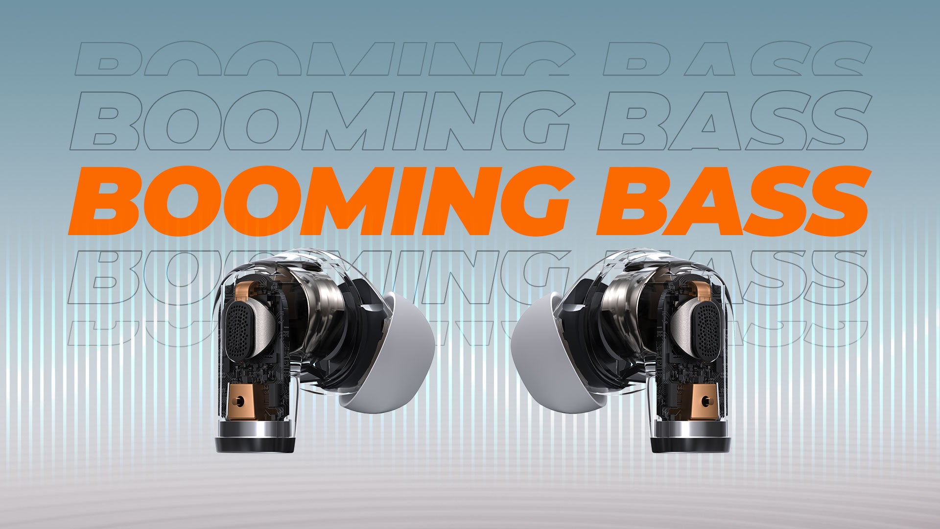 ENACFIRE E90 Wireless Earbuds - booming bass