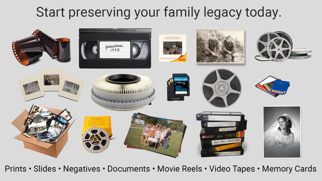 Archiving Services – PROCAM Photo & Video Gear