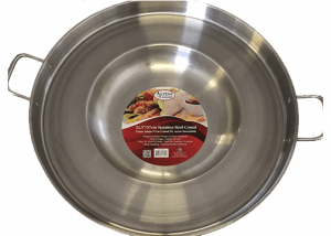 Alpine Cuisine Aluminum Double Griddle Pan 11x19in with Silicone Handl