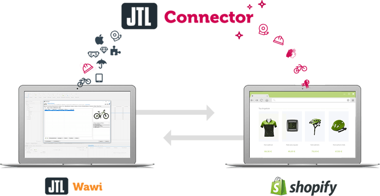 JTL WaWi connector for Shopify