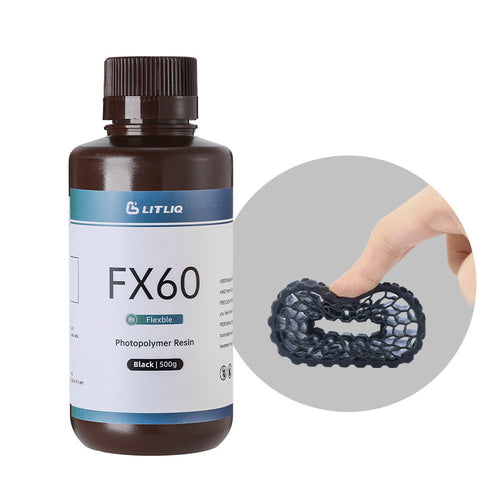 F69 Black Flexible Rubber-like 3D Printer Resin – RESIONE