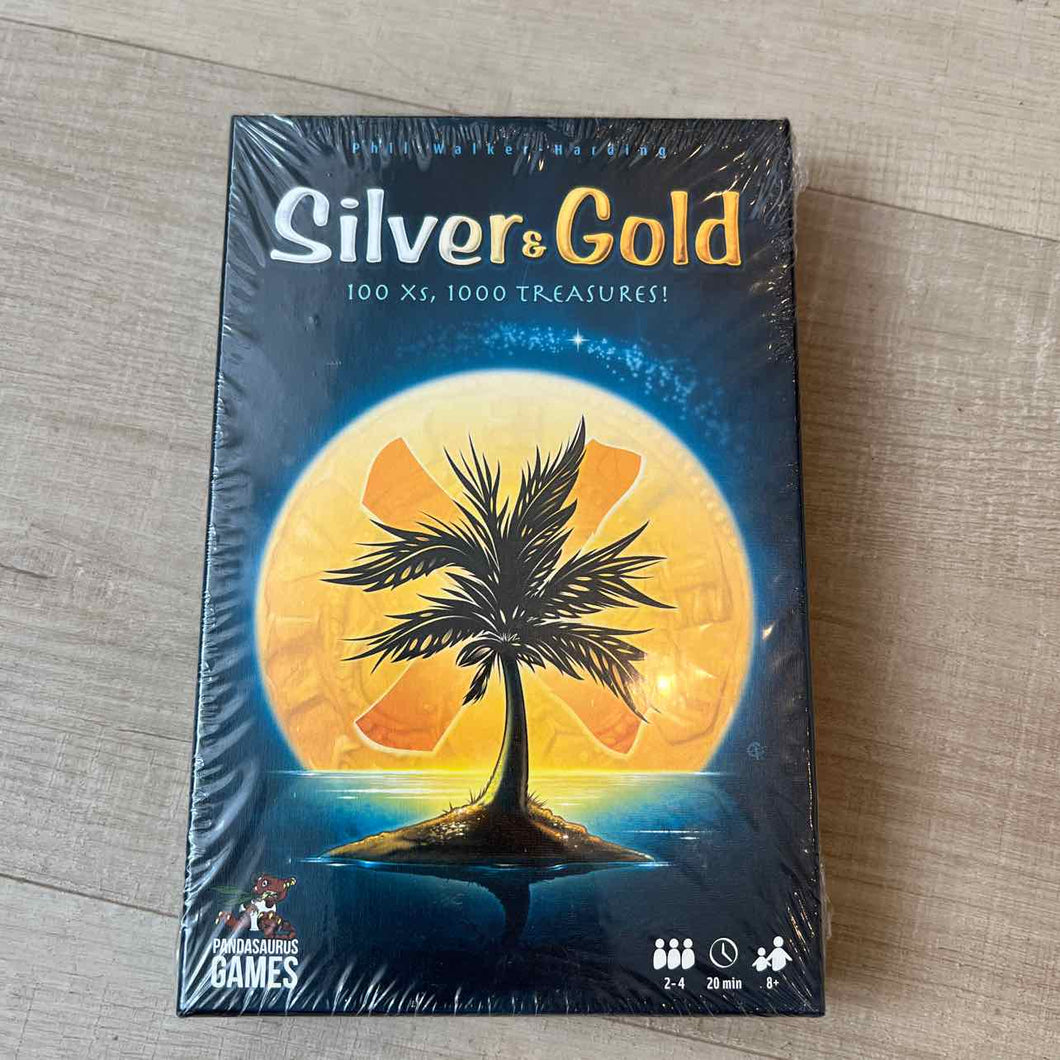 NIB Silver & Gold Treasures card game