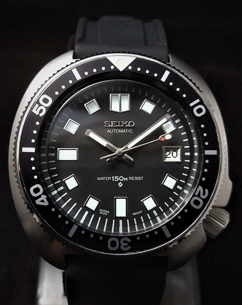 Bespoke Custom Build Seiko Mod Divers Watch NH36 Automatic 'CAPTAIN WI –  Watch Tomb Company Ltd