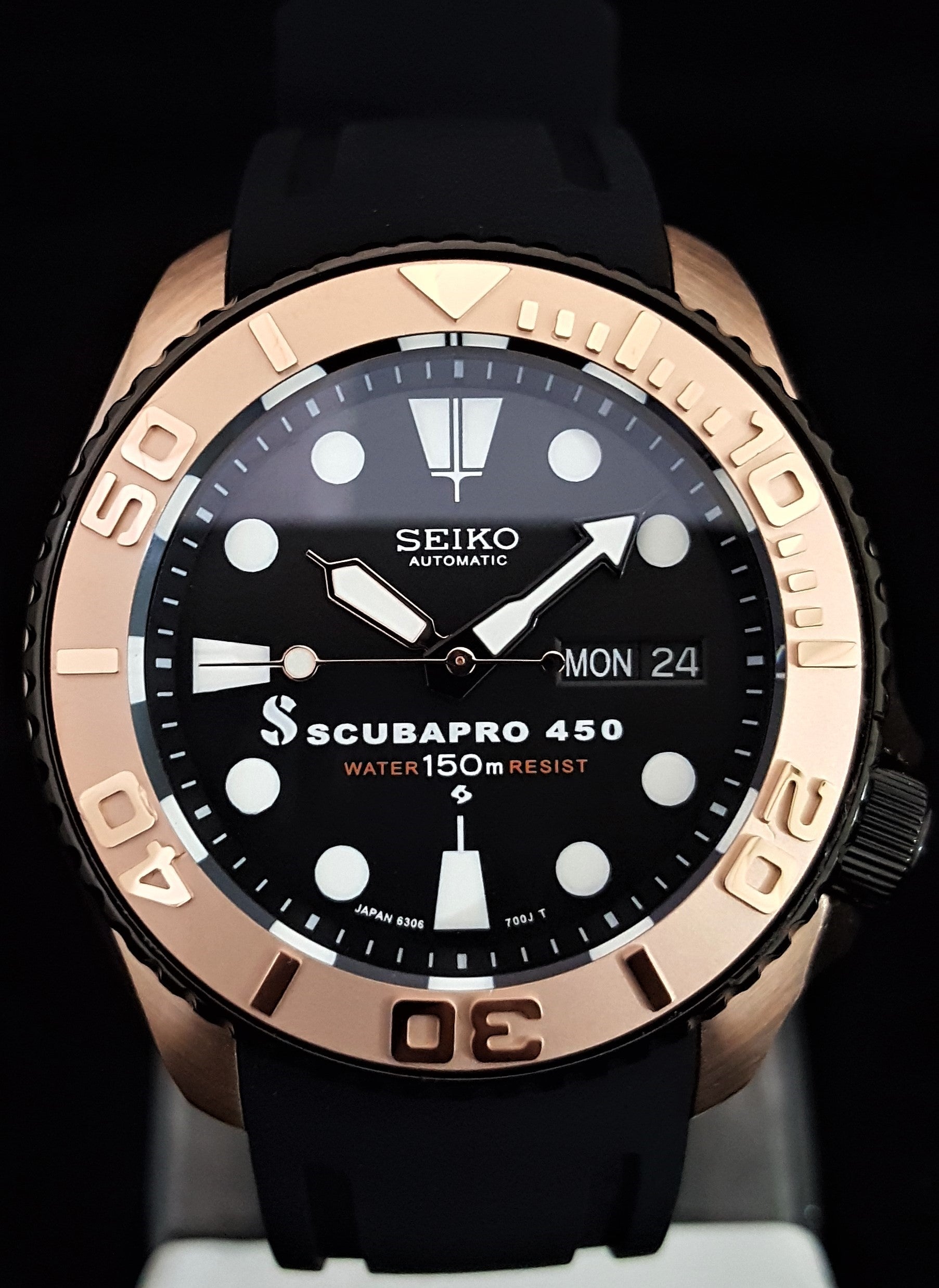 Bespoke Custom Build Seiko Mod SKX007 Divers Watch NH36 Automatic 'YAC –  Watch Tomb Company Ltd