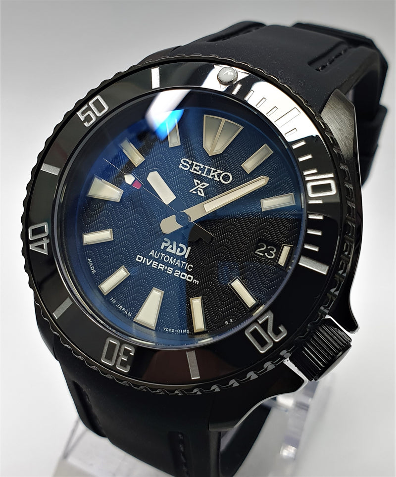 Bespoke Custom Build SKX007 Divers Watch Seiko NH36 Automatic 'GHOST S –  Watch Tomb Company Ltd