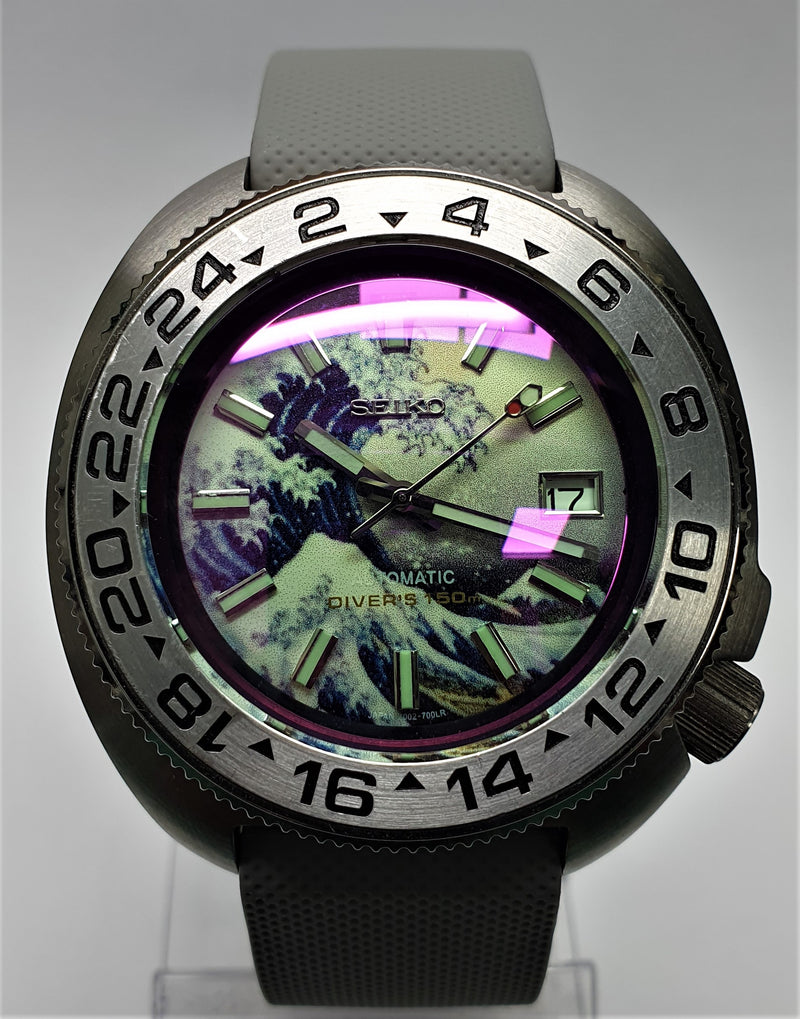 Bespoke Custom Build Seiko Mod Divers Watch NH36 Automatic 'CAPTAIN WI –  Watch Tomb Company Ltd