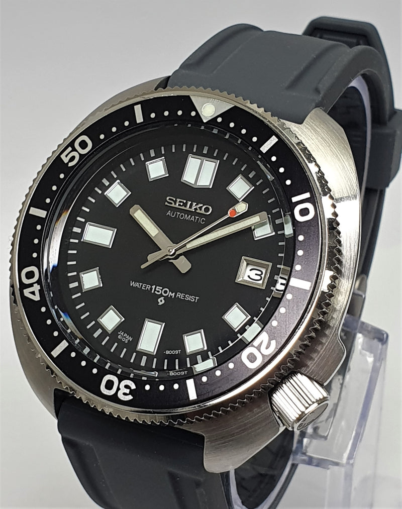 Bespoke Custom Build Seiko Mod Divers Watch NH36 Automatic 'CAPTAIN WI ...
