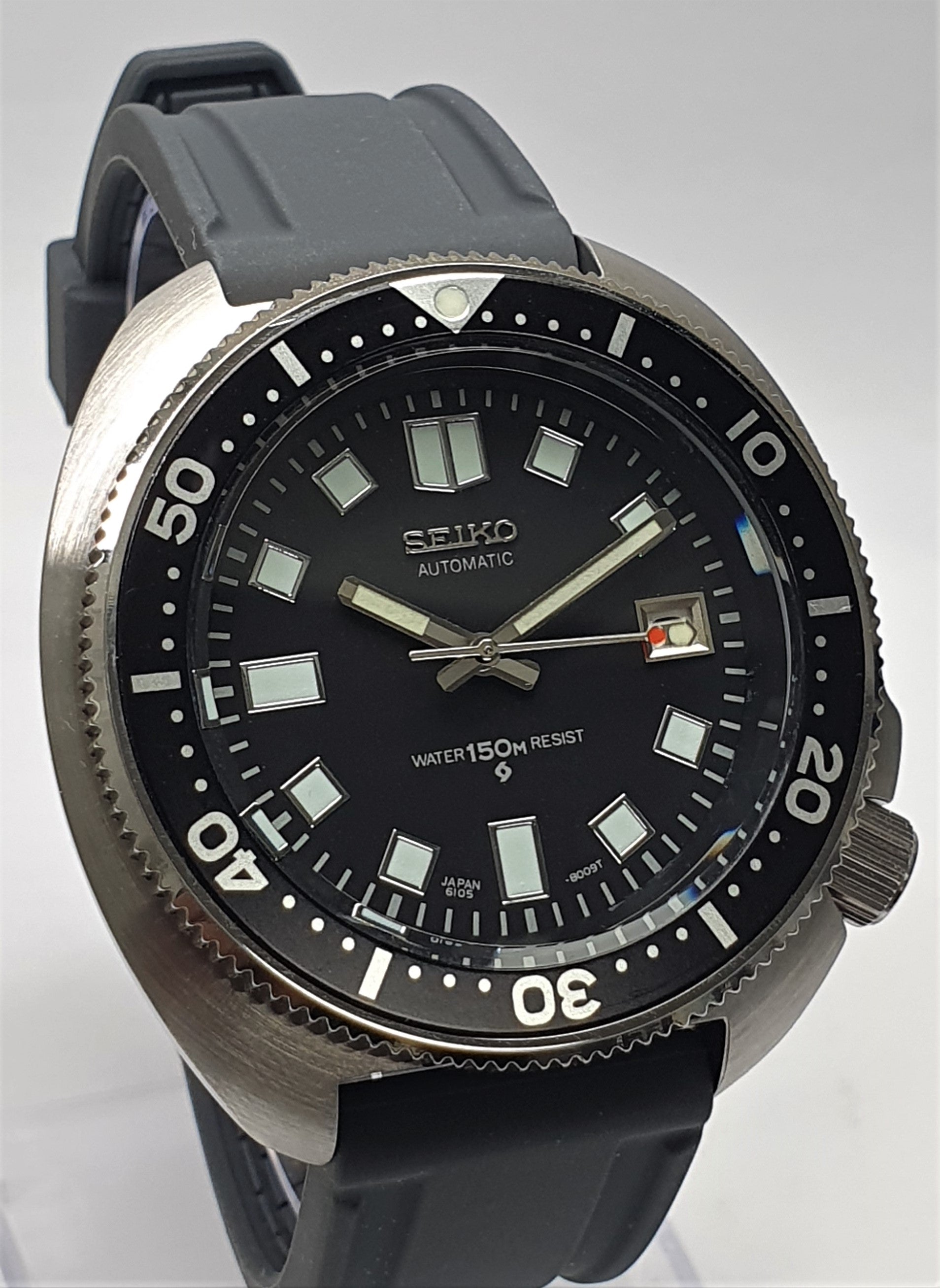 Bespoke Custom Build Seiko Mod Divers Watch NH36 Automatic 'CAPTAIN WI –  Watch Tomb Company Ltd