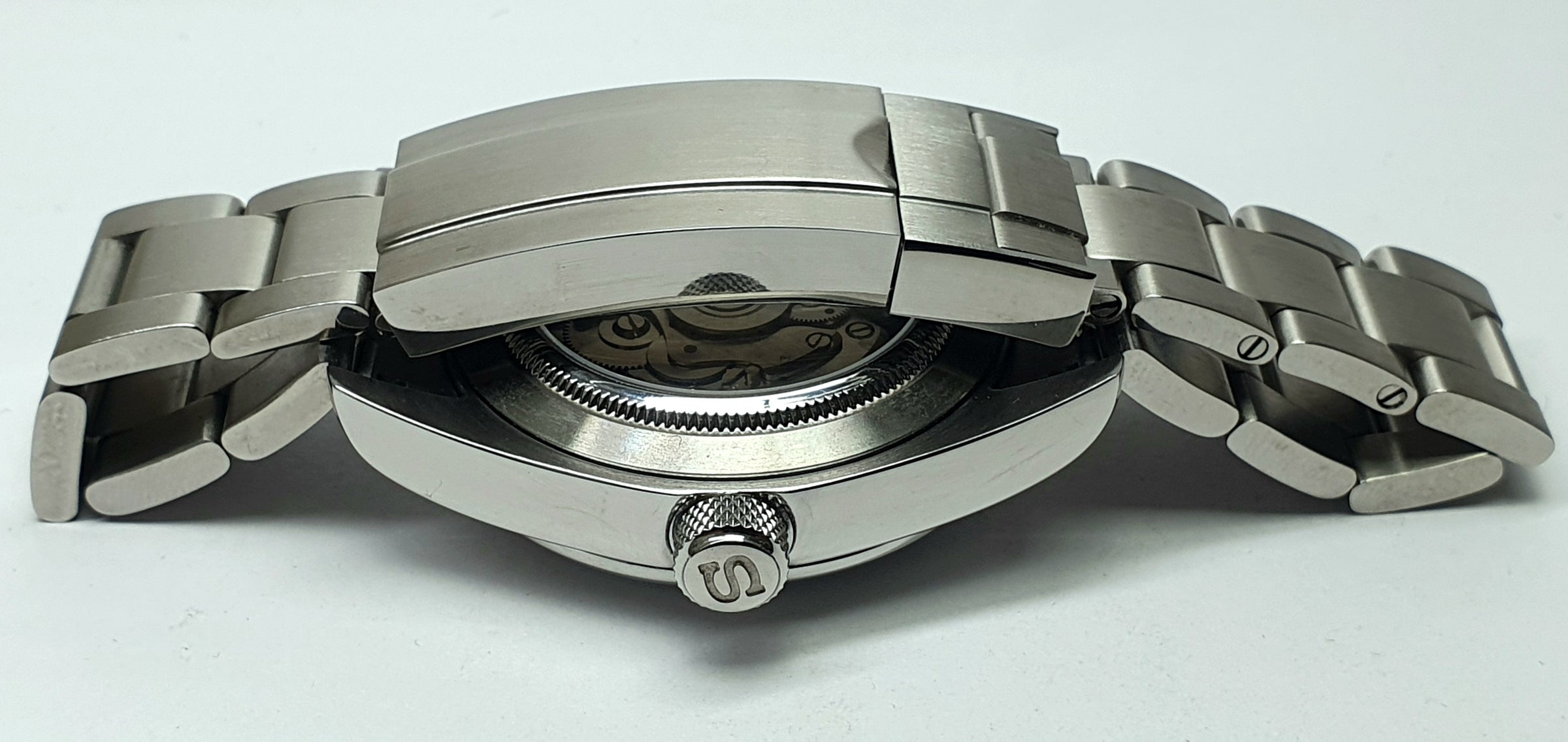 Bespoke Custom Build SARB037 AKA Salmon Dial Watch Seiko NH36 Automati –  Watch Tomb Company Ltd