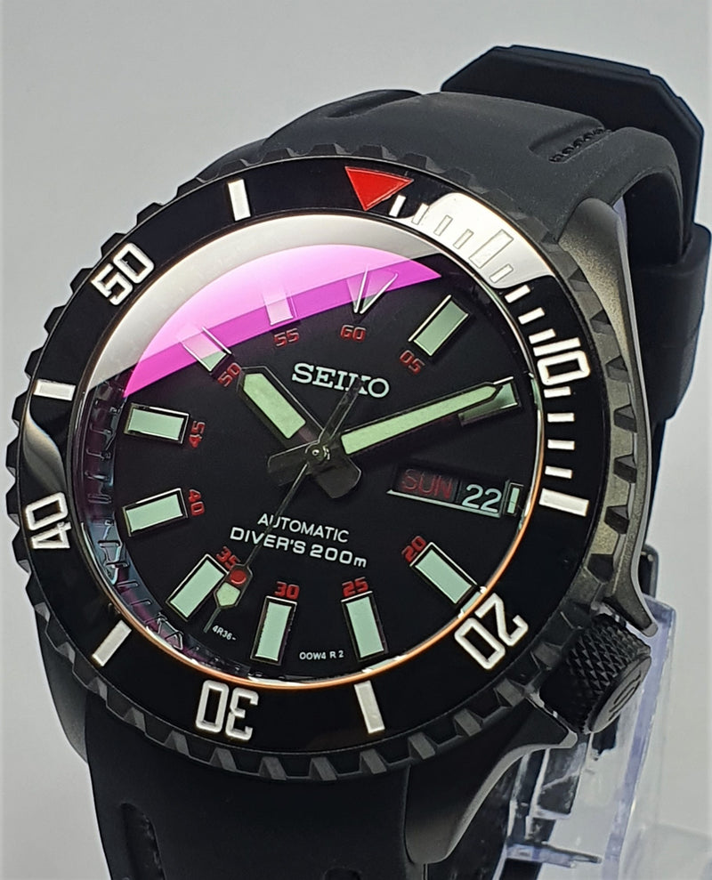 Bespoke Custom SKX007 Divers Watch SEIKO NH36 - BLOODMOON Mod! Premium –  Watch Tomb Company Ltd