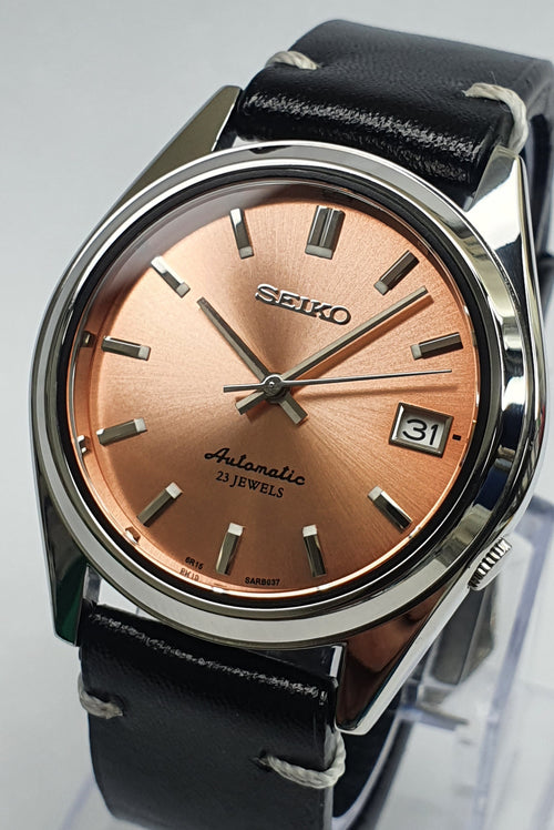 Bespoke Custom Build SARB037 AKA Salmon Dial Watch Seiko NH36 Automati –  Watch Tomb Company Ltd