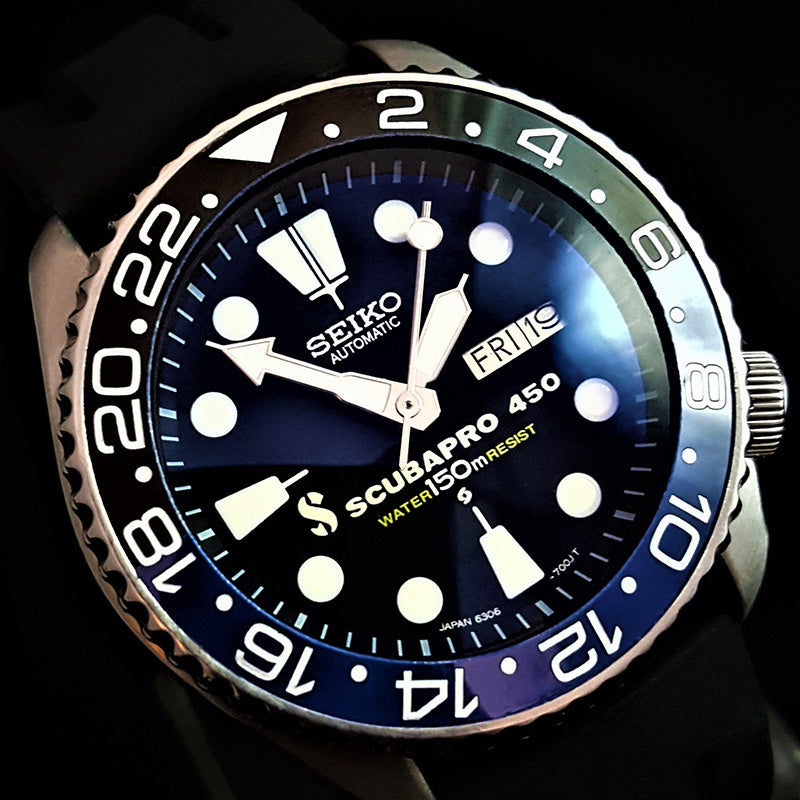 SOLD - VINTAGE Seiko Scuba Diver's Watch Calibre 7002 'Scuba-Pro 450 B –  Watch Tomb Company Ltd