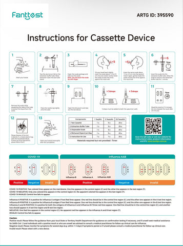 instructions for cassette device