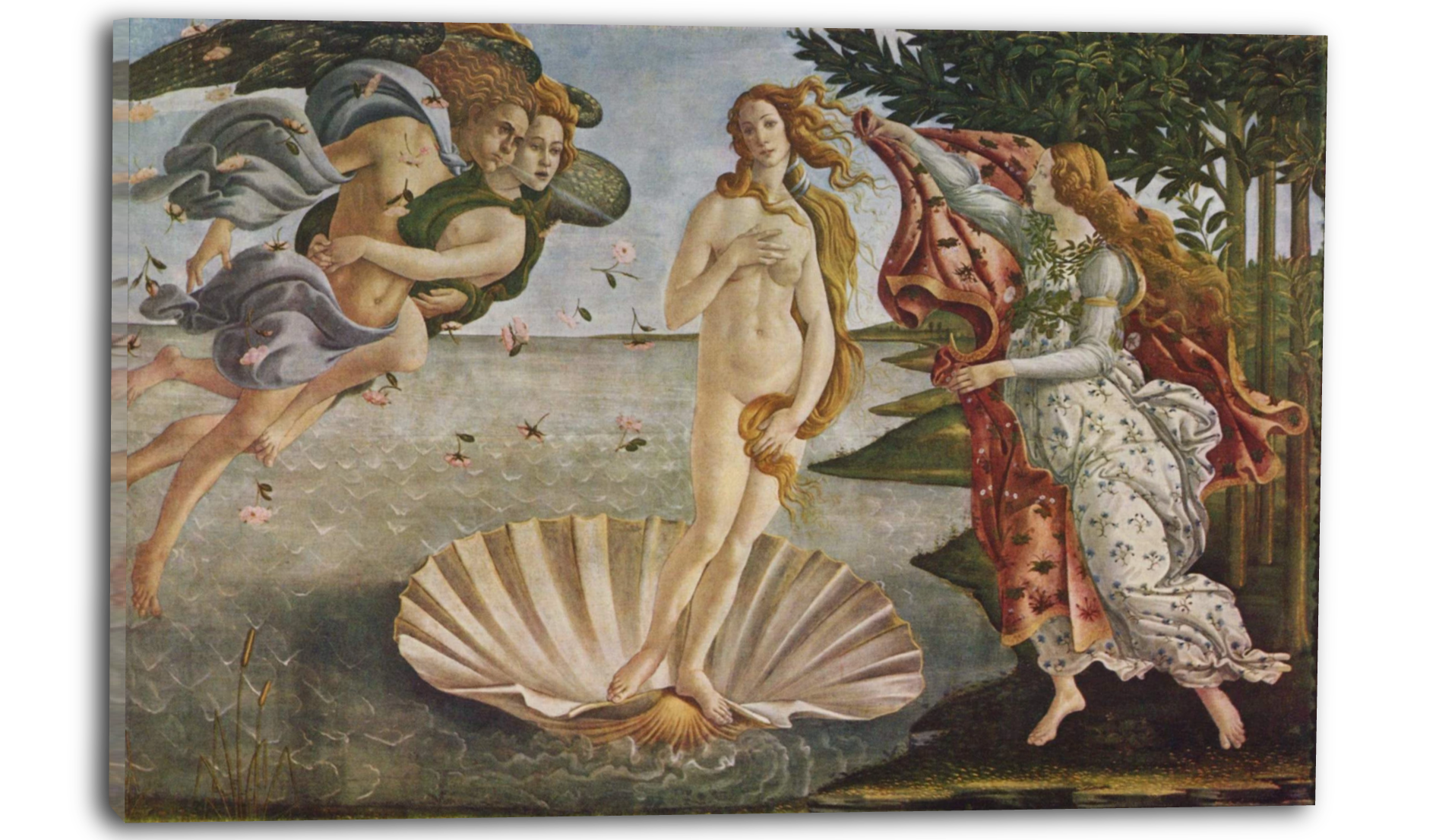 El Nacimiento De Venus By Botticelli Kalexia