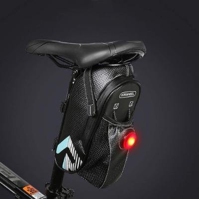 bike seat bag with light