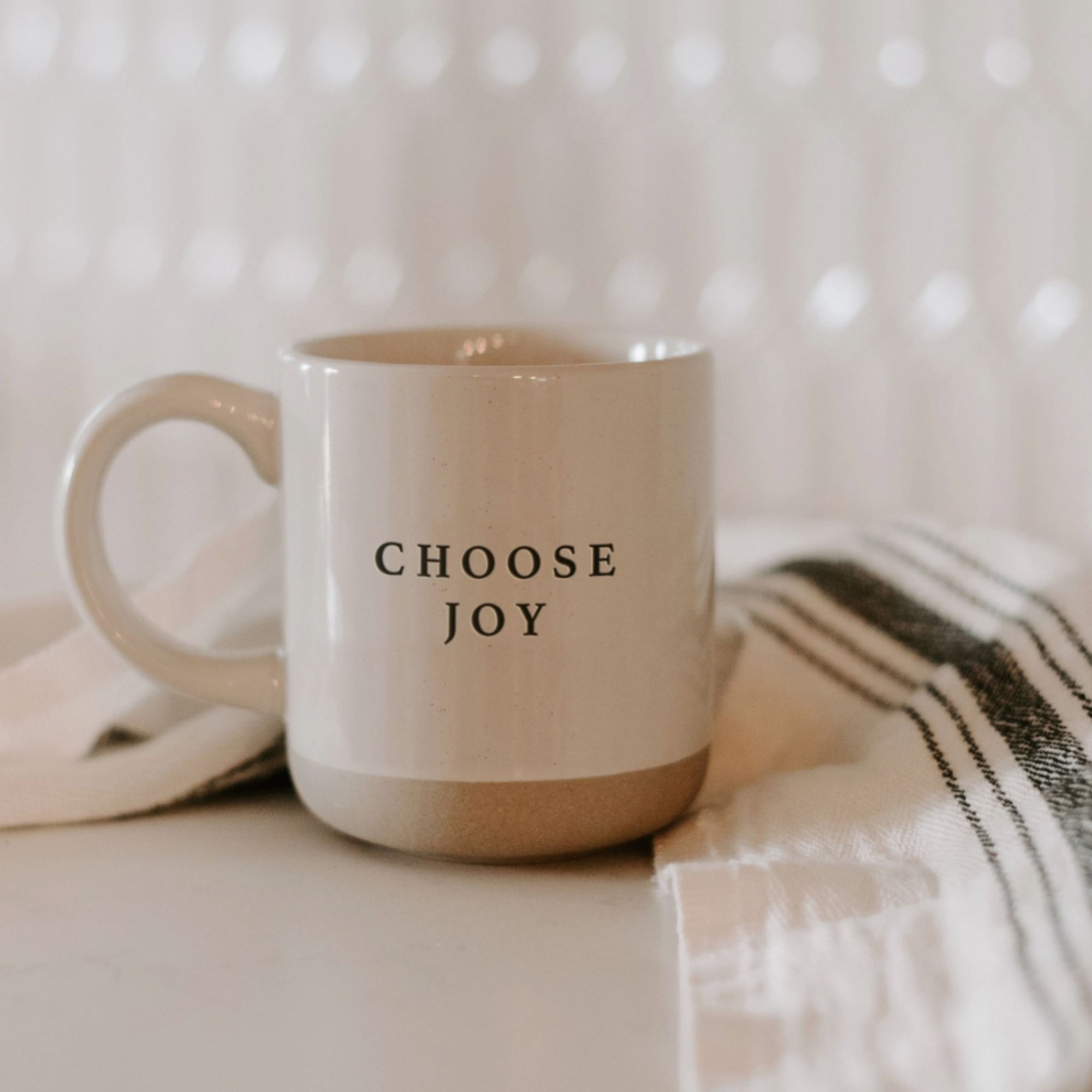 Choose Joy Rustic Campfire Coffee Mug - Gems for Mama