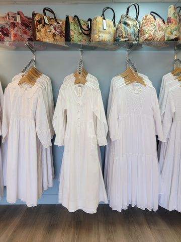 Dressed in White new location in Provo Utah, LDS white temple clothing, women's temple dresses, temple bags