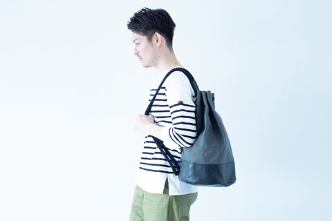 Root＜UNISEX＞Shoulderbag（ショルダーバッグ) キャンバス・ロープバッグ