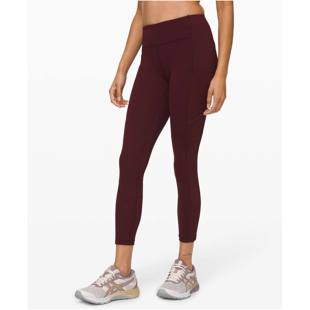 Lululemon Fast and Free Tight II 25 in *Non-Reflective Nulux