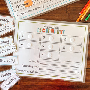 Months & Days Printable Memory Game Set – Arrows And Applesauce