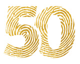 logo 50e anniversaire de l'Empreinte coopérative d'artisans