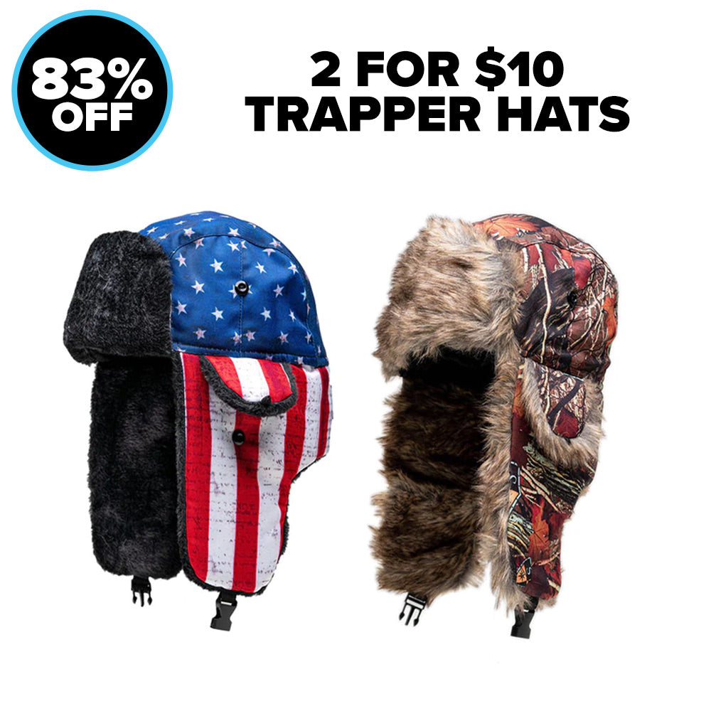 Image of 2 Trapper Hats