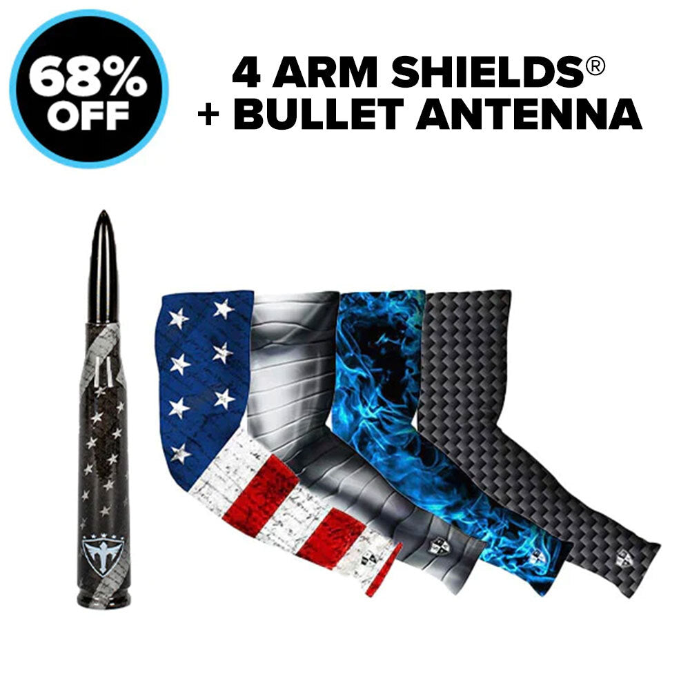 Image of 4 ARM SHIELDS® + BULLET ANTENNA