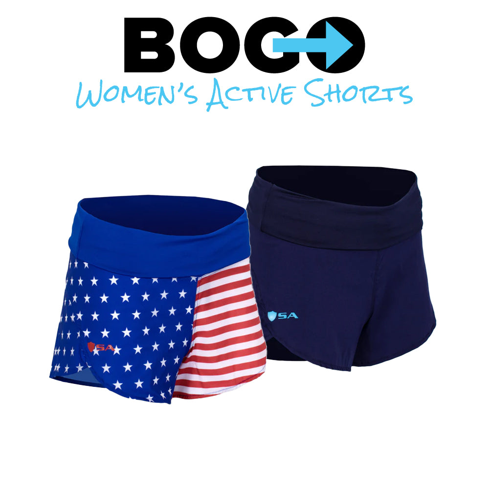 Image of 2 Women's Active Shorts