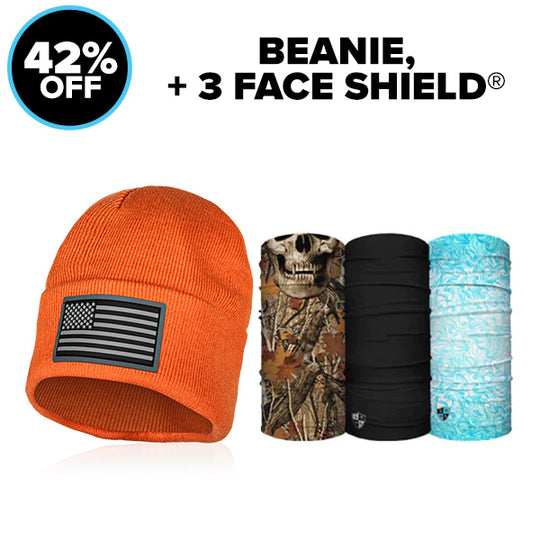 Beanie + 3 Face Shields®